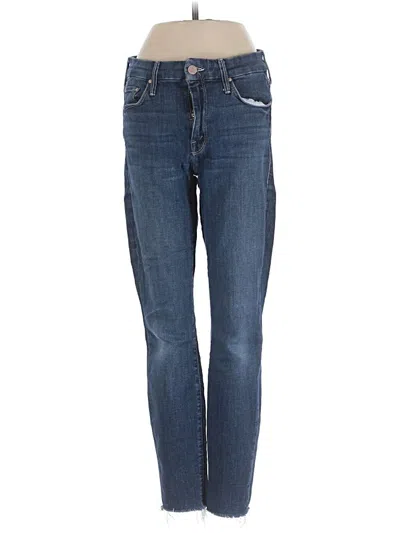 Pre-owned Mother Jeans In Blue