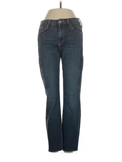 Pre-owned Mother Jeans In Blue