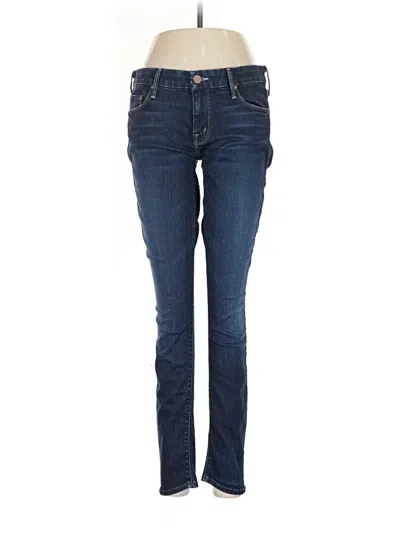 Pre-owned Mother Jeans In Blue