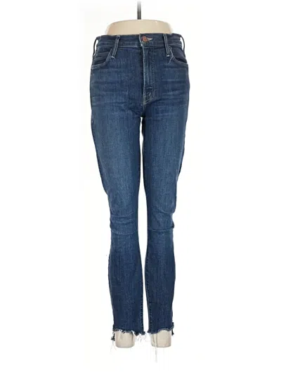 Pre-owned Mother Jeans In Blue