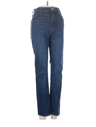 Pre-owned Mother Jeans In Blue