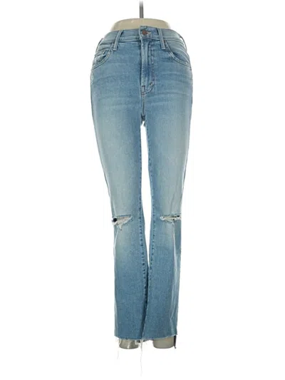 Pre-owned Mother Jeans In Blue