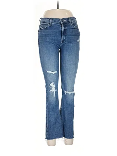 Pre-owned Mother Jeans In Blue