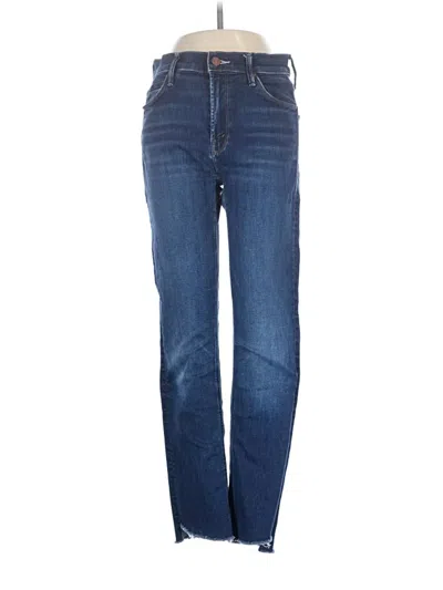 Pre-owned Mother Jeans In Blue