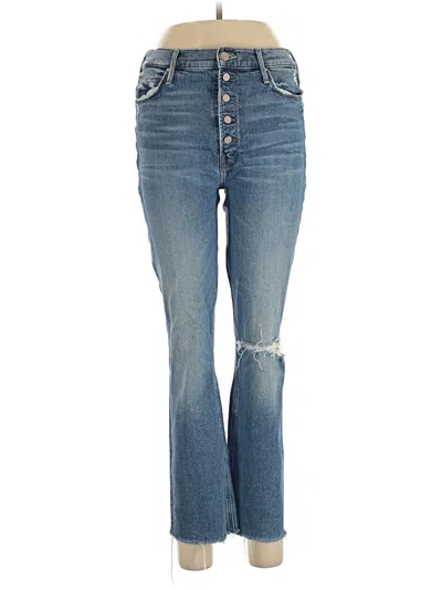 Pre-owned Mother Jeans In Blue