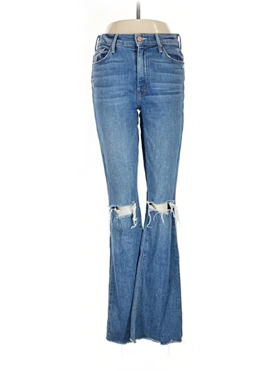 Pre-owned Mother Jeans In Blue