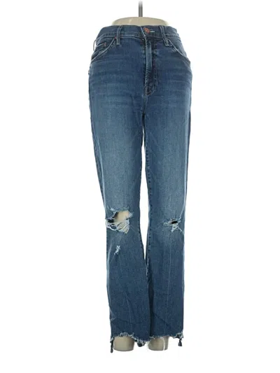 Pre-owned Mother Jeans In Blue