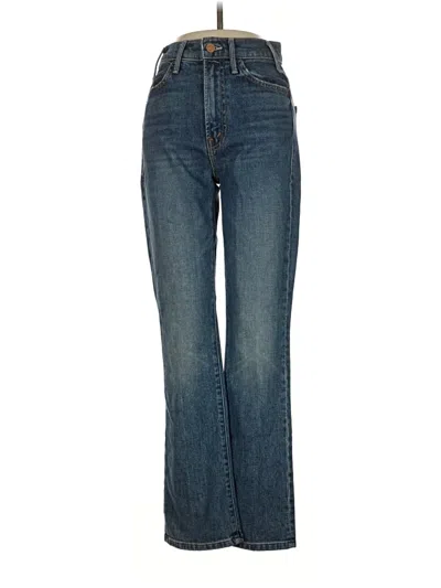 Pre-owned Mother Jeans In Blue