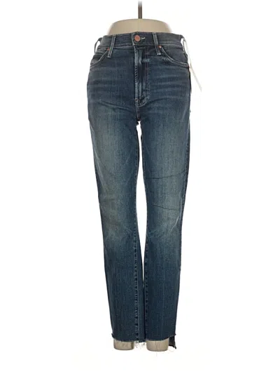 Pre-owned Mother Jeans In Blue