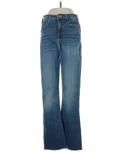 Pre-owned Mother Jeans In Blue