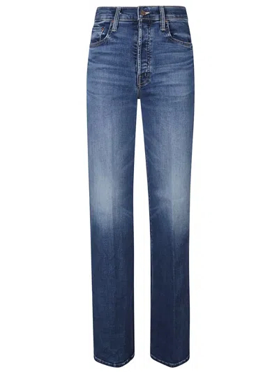 Mother The Tomcat Roller Sneak Jeans In Blue