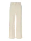 Mother Stretch Denim The Rambler Trousers In Neutral