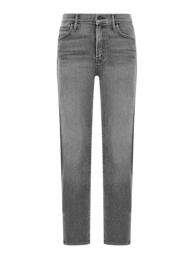 MOTHER JEANS BOOT-CUT - GRIS