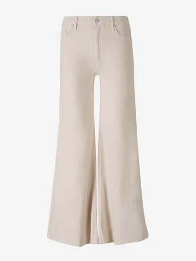 Mother Jeans Flare Roller Fray