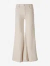 Mother High-rise Flared Jeans In Neutral