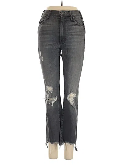 Pre-owned Mother Jeans In Gray