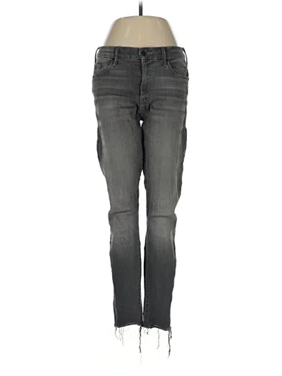 Pre-owned Mother Jeans In Gray