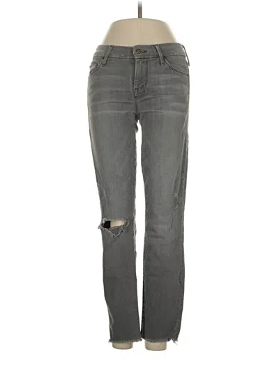 Pre-owned Mother Jeans In Gray