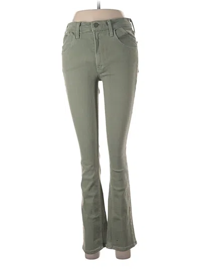 Pre-owned Mother Jeans In Green