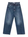 Mother The Half Pipe Ankle Jeans In Blue