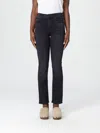 Mother Jeans  Woman Color Black In Black