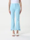 Mother Jeans  Woman Color Blue In Blue