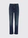 Mother Jeans  Woman Color Blue In Blue