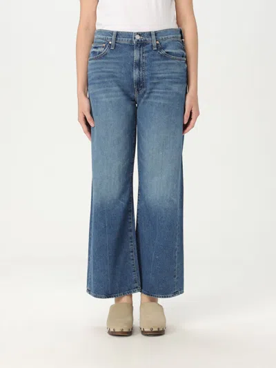 MOTHER JEANS MOTHER WOMAN COLOR BLUE,G73152009
