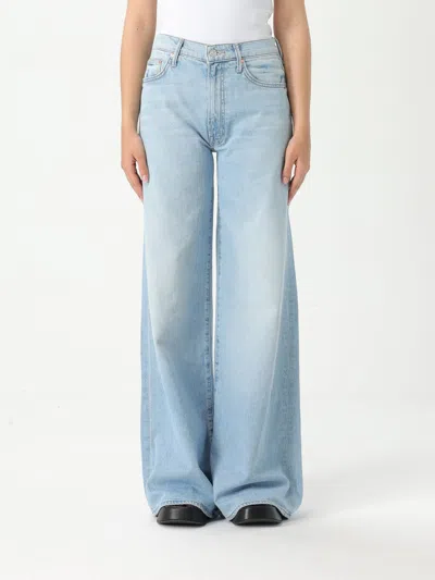 Mother Jeans  Woman Color Sky Blue