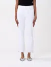 Mother Snacks The Fun Dip Utility Puddle Sticky Rice Wide Leg Jean In White