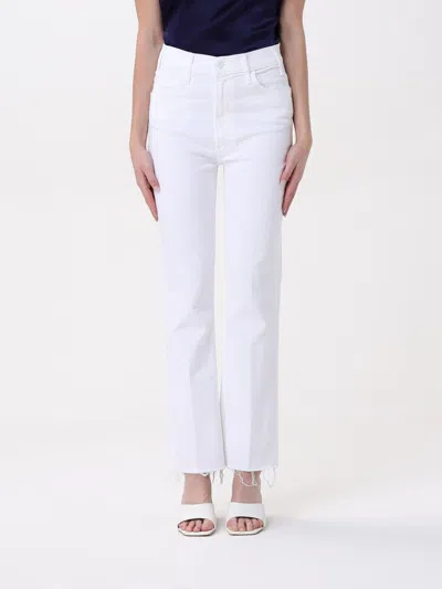 MOTHER JEANS MOTHER WOMAN COLOR WHITE,g52423001