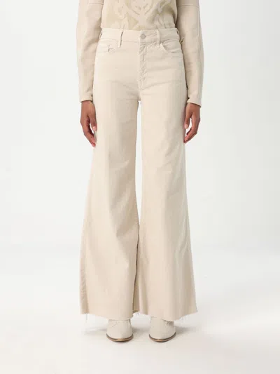 Mother Jeans  Woman Color Yellow Cream