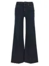 Mother Cropped Fit Jeans In Multicolor