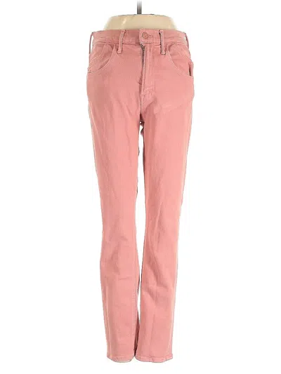 Pre-owned Mother Jeans In Pink