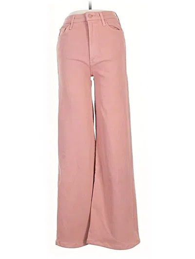 Pre-owned Mother Jeans In Pink