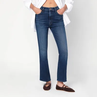 Mother Jeans Slim The Hustler Ankle In Blue