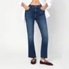 Mother Jeans Slim The Hustler Ankle In Blue