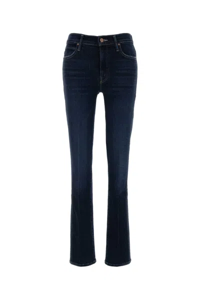 Mother Jeans Stretto Raschel In Blue