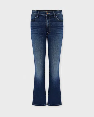 Mother Jeans The Hustler Ankle Taking Chance Mid Blue