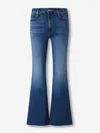 Mother The Insider Ankle Mid Rise Jeans In Blue