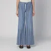 Mother Patch Pocket Twister Sneaker Jeans In Following Up In Blue