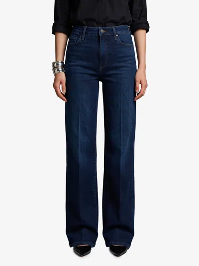 Mother Jeans The Roller Sneak In Blue