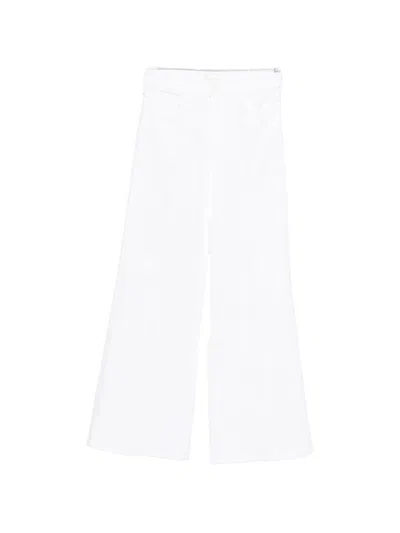 Mother Jeans Twister Sneak Bianchi  In White