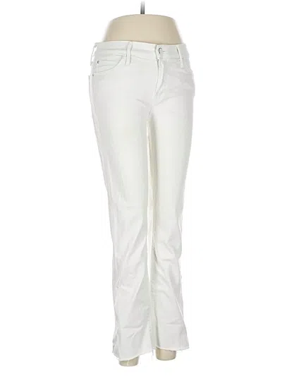 Pre-owned Mother Jeans In White