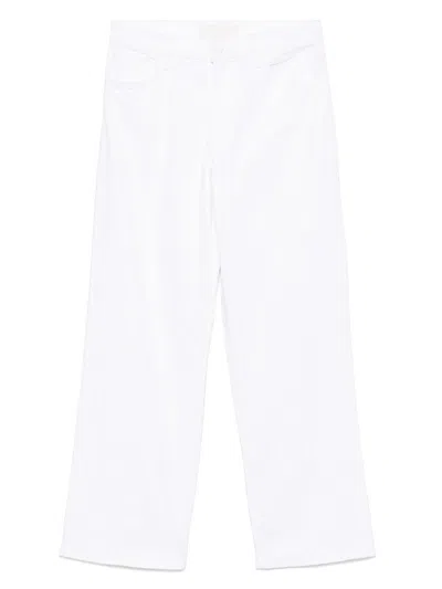 Mother Jeans White