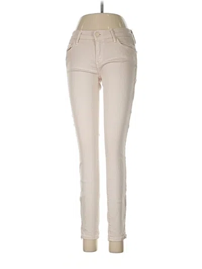 Pre-owned Mother Jeans In White