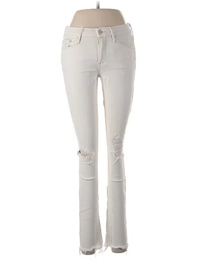 Pre-owned Mother Jeans In White