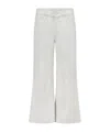 Mother Jeans With Belt Loops In Gray