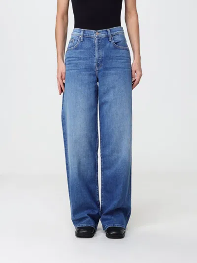 Mother Jeans Woman In Blue