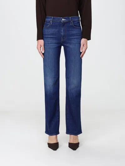 Mother Jeans Woman In Blue